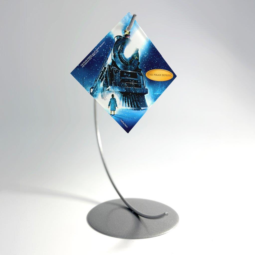 The Polar Express (Train) StarFire Prints™ Glass Art SPSQU634