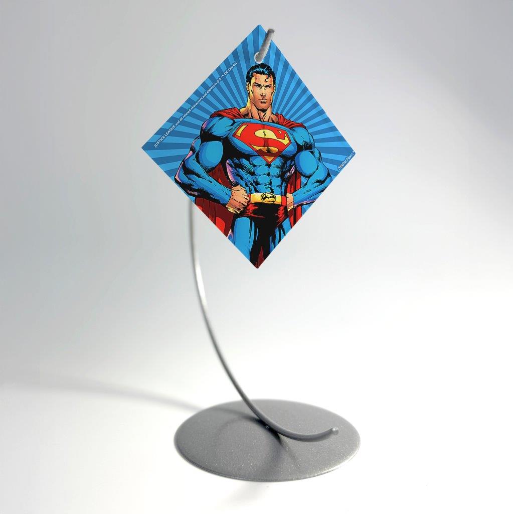 DC Comics (Justice League - Superman) StarFire Prints™ Glass Art SPSQU642