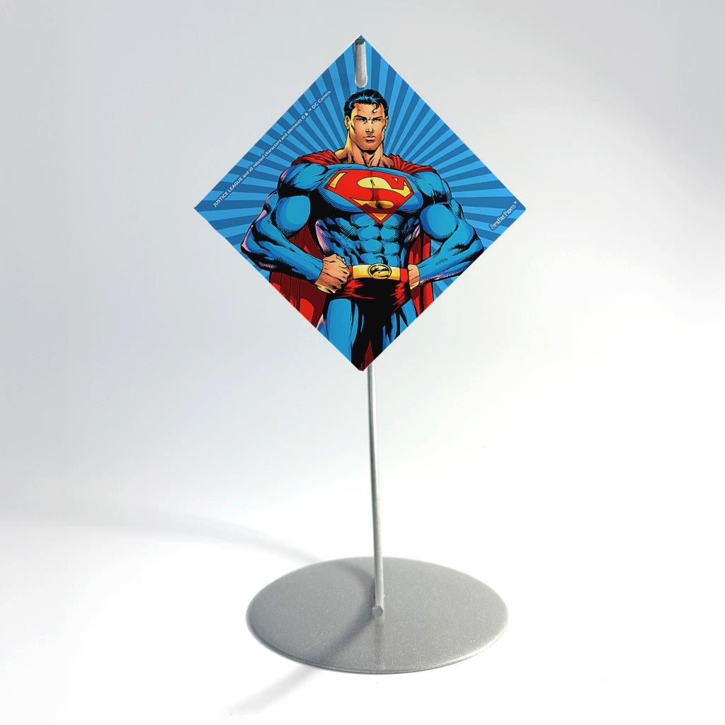 DC Comics (Justice League - Superman) StarFire Prints™ Glass Art SPSQU642