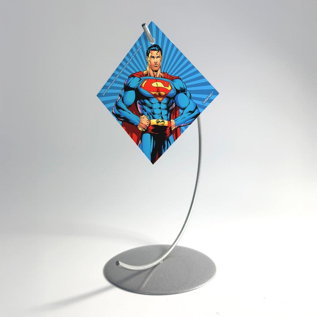 DC Comics (Justice League - Superman) StarFire Prints™ Glass Art SPSQU642