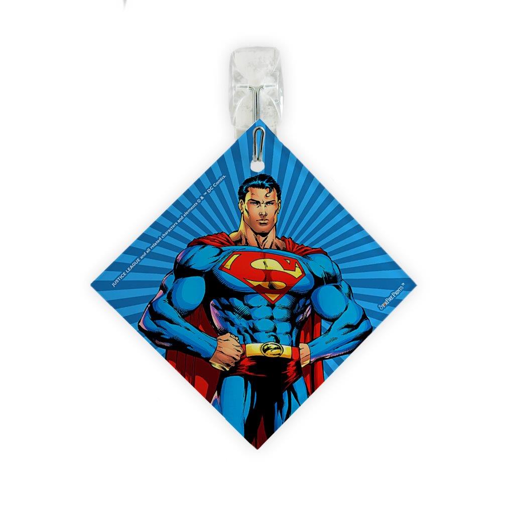 DC Comics (Justice League - Superman) StarFire Prints™ Glass Art SPSQU642