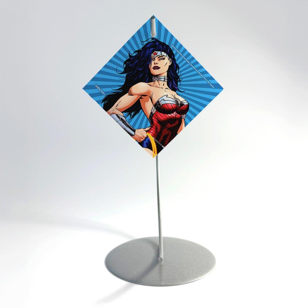 DC Comics (Justice League - Wonder Woman) StarFire Prints™ Glass Art SPSQU643