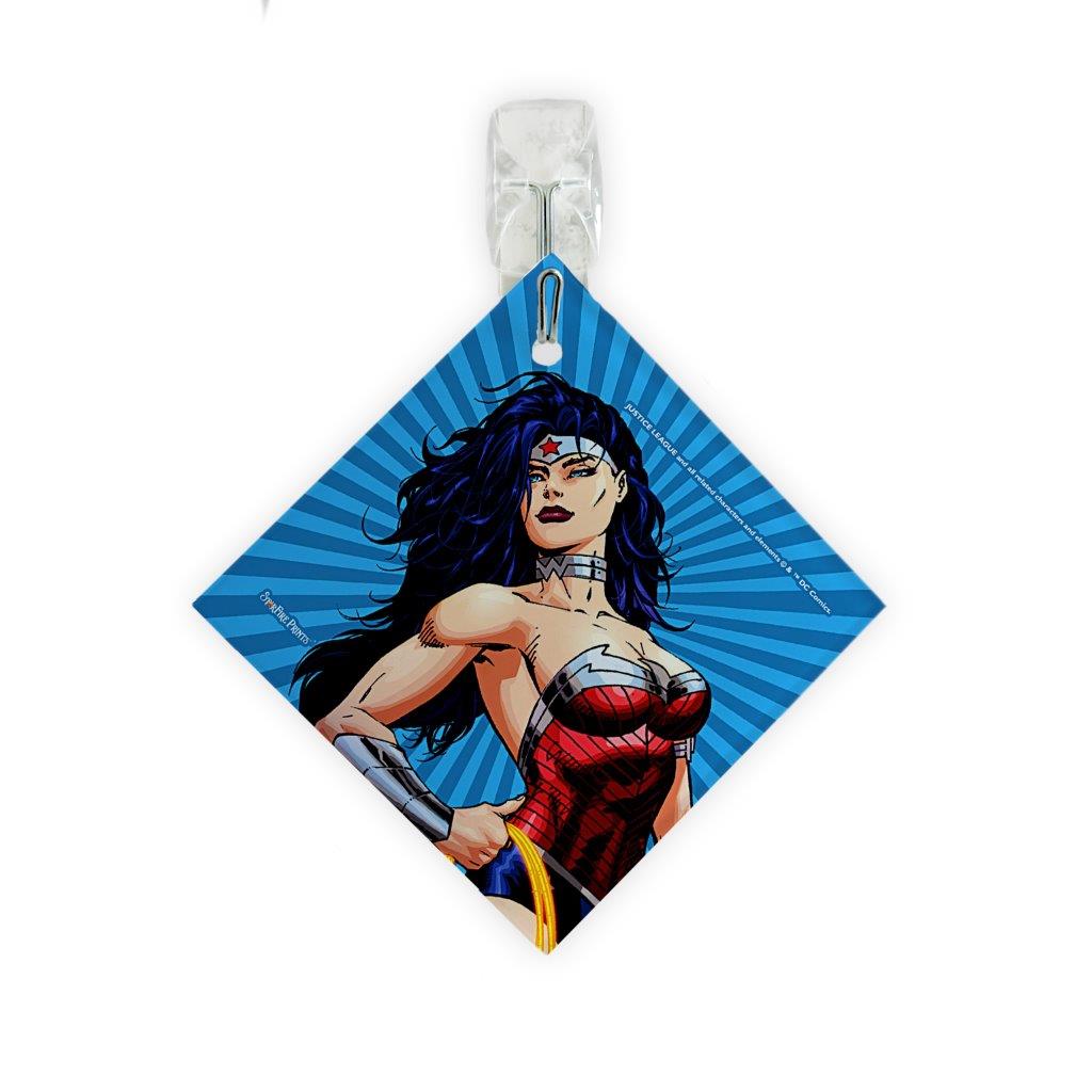 DC Comics (Justice League - Wonder Woman) StarFire Prints™ Glass Art SPSQU643