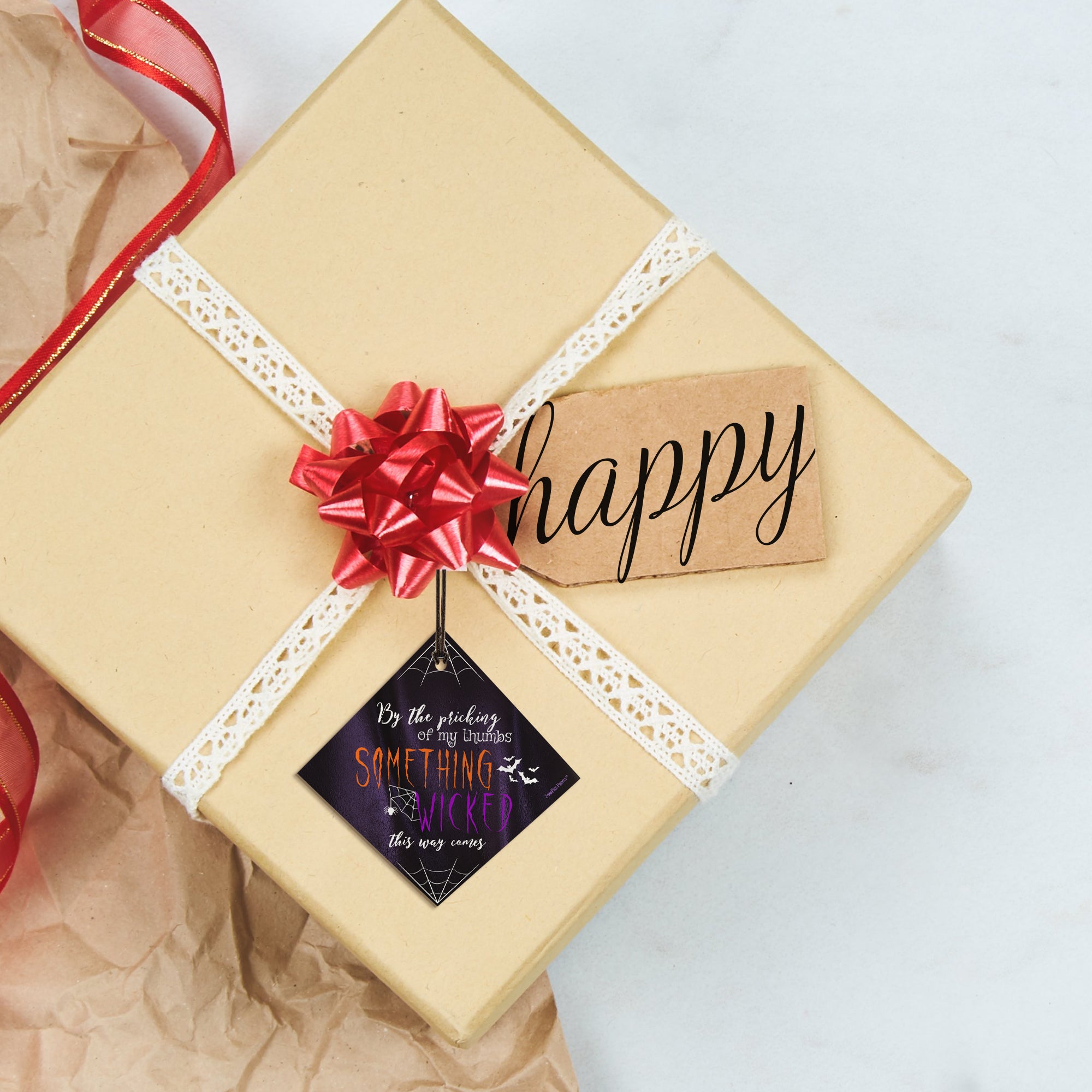 Halloween Collection (Something Wicked) StarFire Prints™ Hanging Glass Print SPSQU764