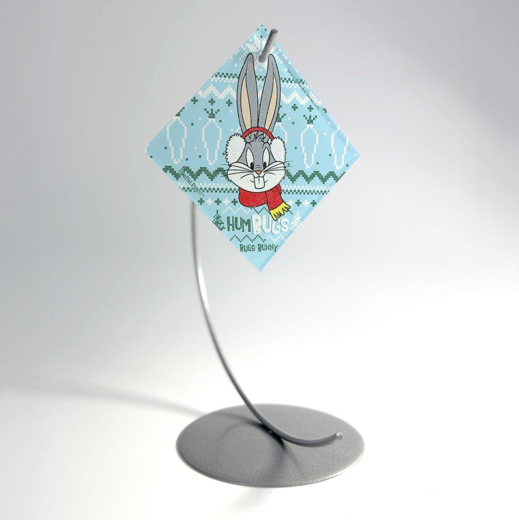 Looney Tunes (Bugs Bunny Pattern) StarFire Prints™ Glass Art SPSQU770