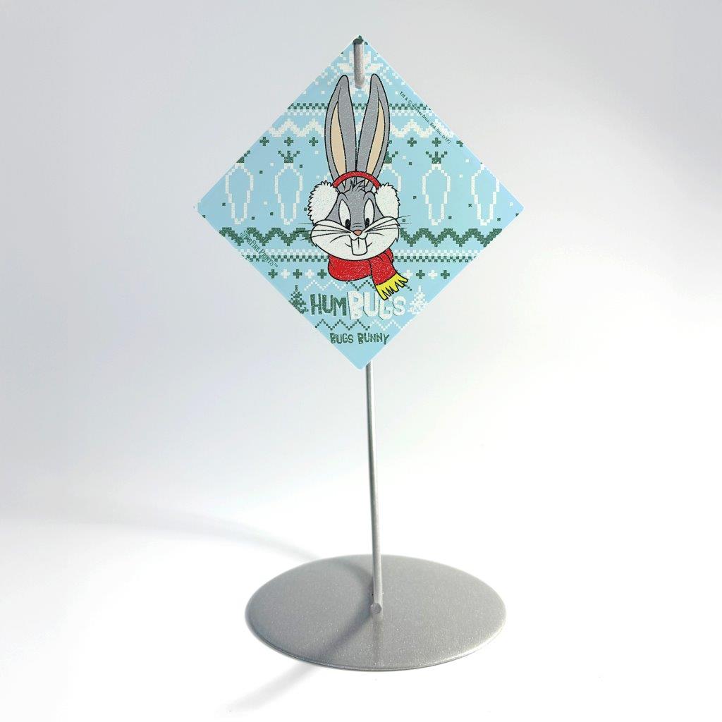 Looney Tunes (Bugs Bunny Pattern) StarFire Prints™ Glass Art SPSQU770