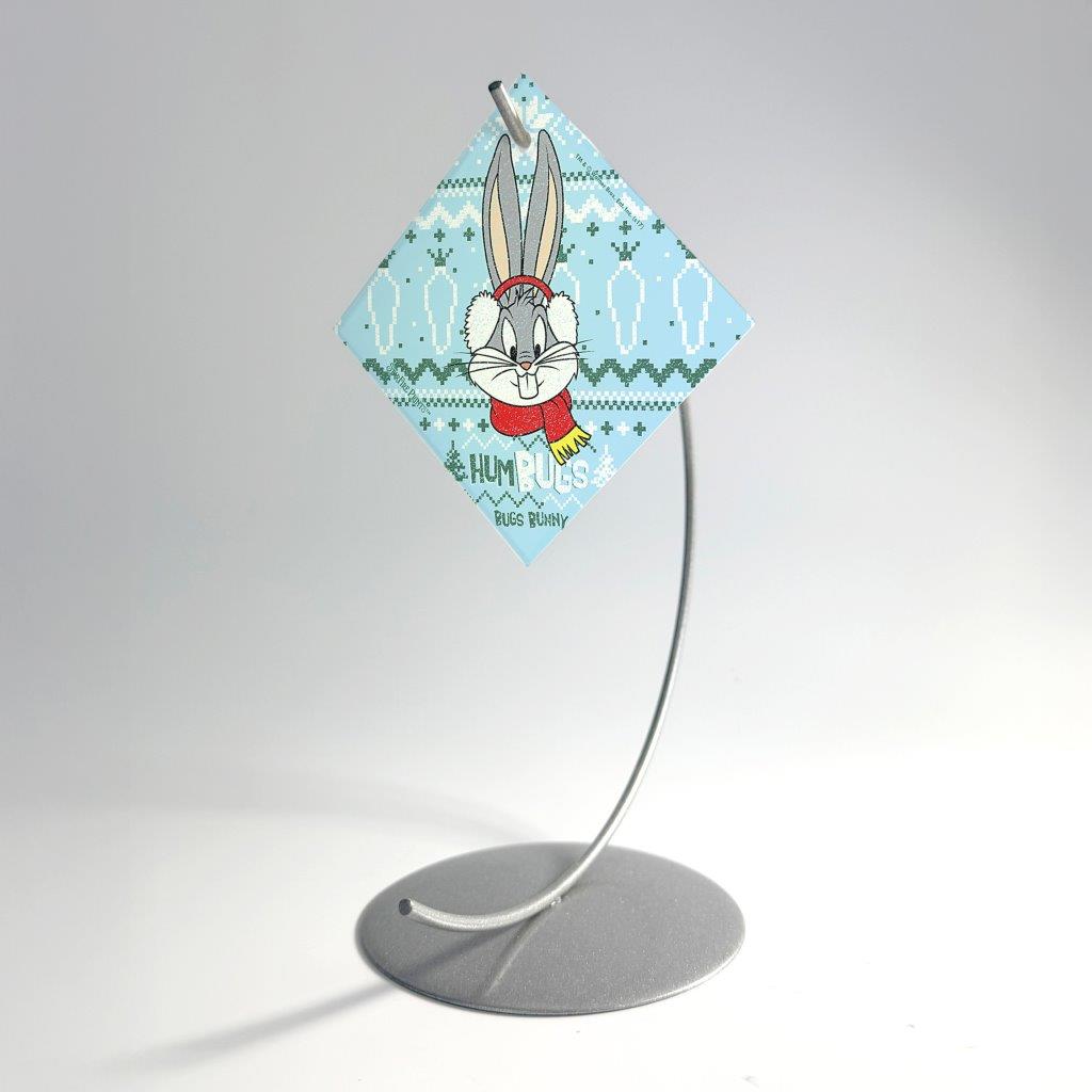 Looney Tunes (Bugs Bunny Pattern) StarFire Prints™ Glass Art SPSQU770