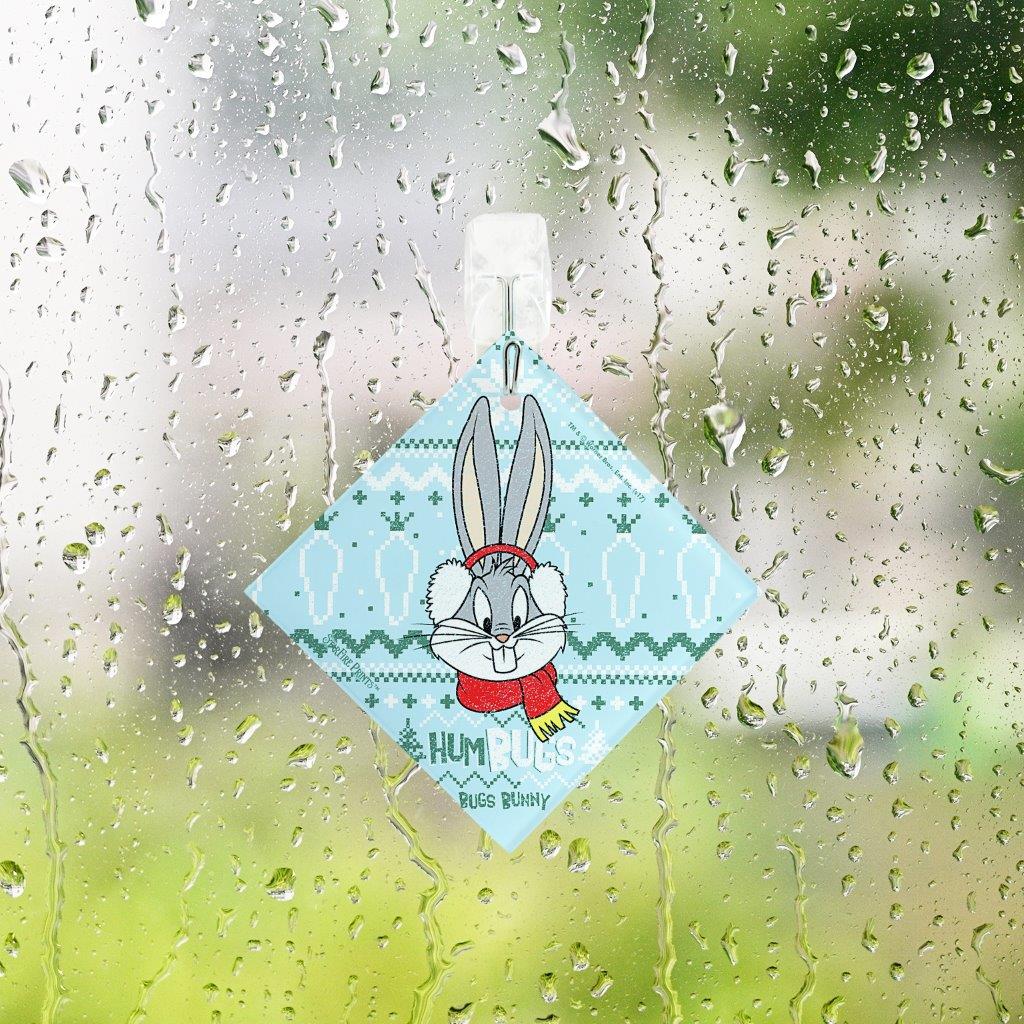 Looney Tunes (Bugs Bunny Pattern) StarFire Prints™ Glass Art SPSQU770
