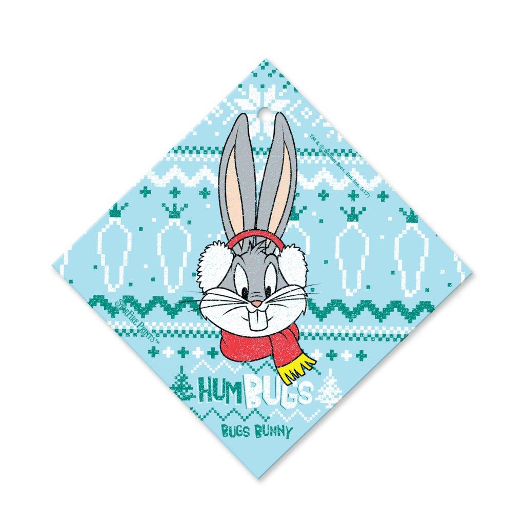 Looney Tunes (Bugs Bunny Pattern) StarFire Prints™ Glass Art SPSQU770