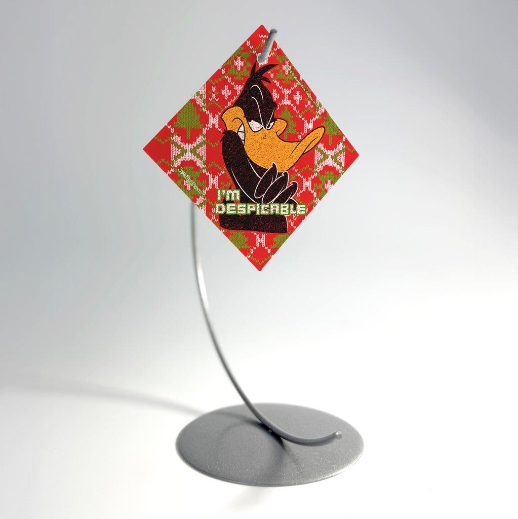 Looney Tunes (Daffy Duck Pattern) StarFire Prints™ Glass Art SPSQU771