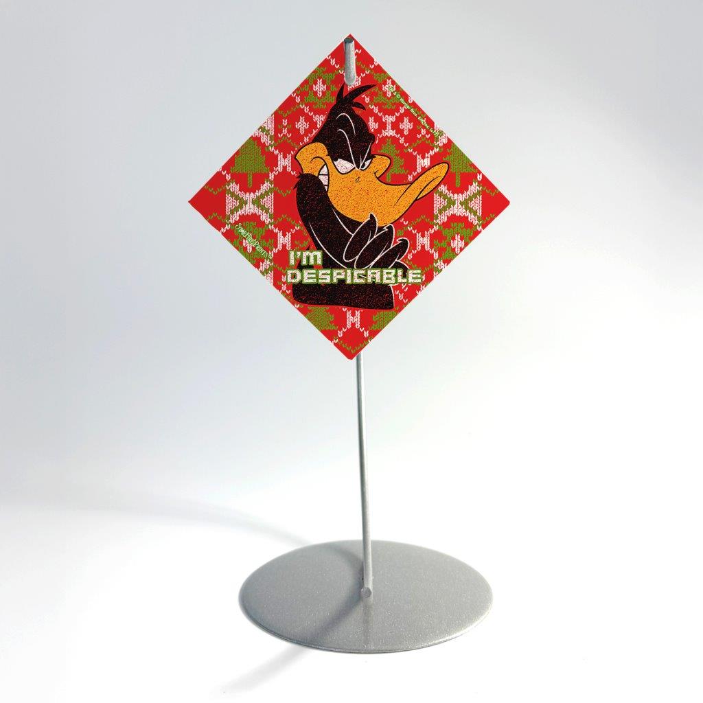 Looney Tunes (Daffy Duck Pattern) StarFire Prints™ Glass Art SPSQU771