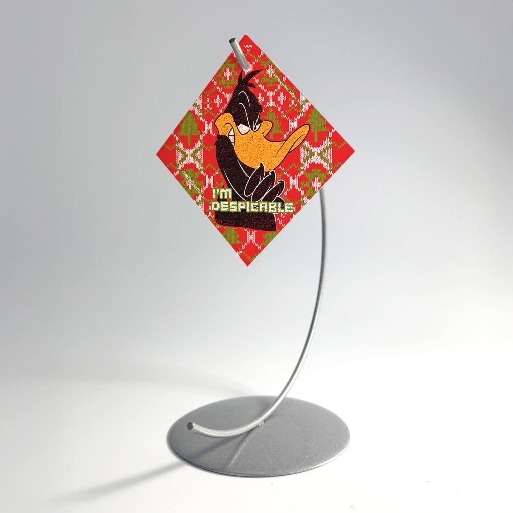 Looney Tunes (Daffy Duck Pattern) StarFire Prints™ Glass Art SPSQU771
