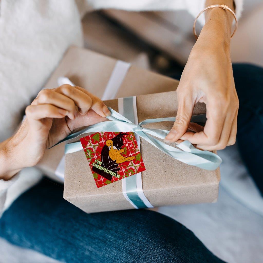 Looney Tunes (Daffy Duck Pattern) StarFire Prints™ Glass Art SPSQU771