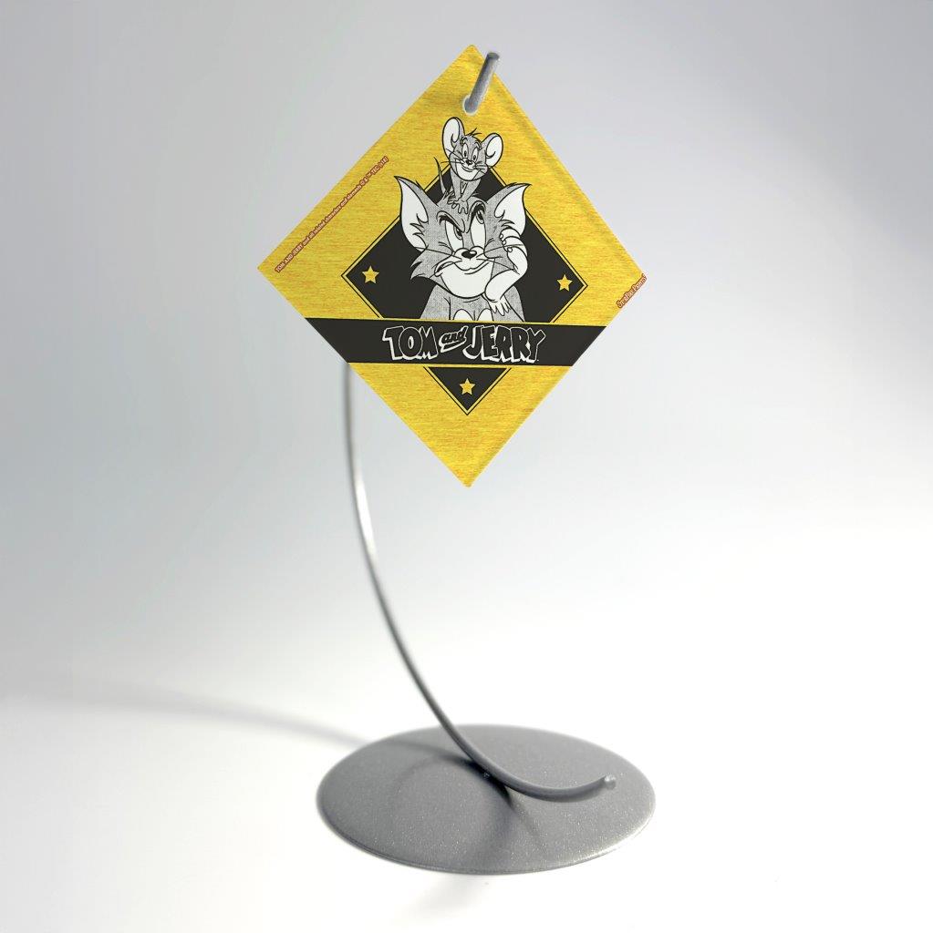 Tom and Jerry (Frenemies) StarFire Prints™ Glass Art SPSQU887