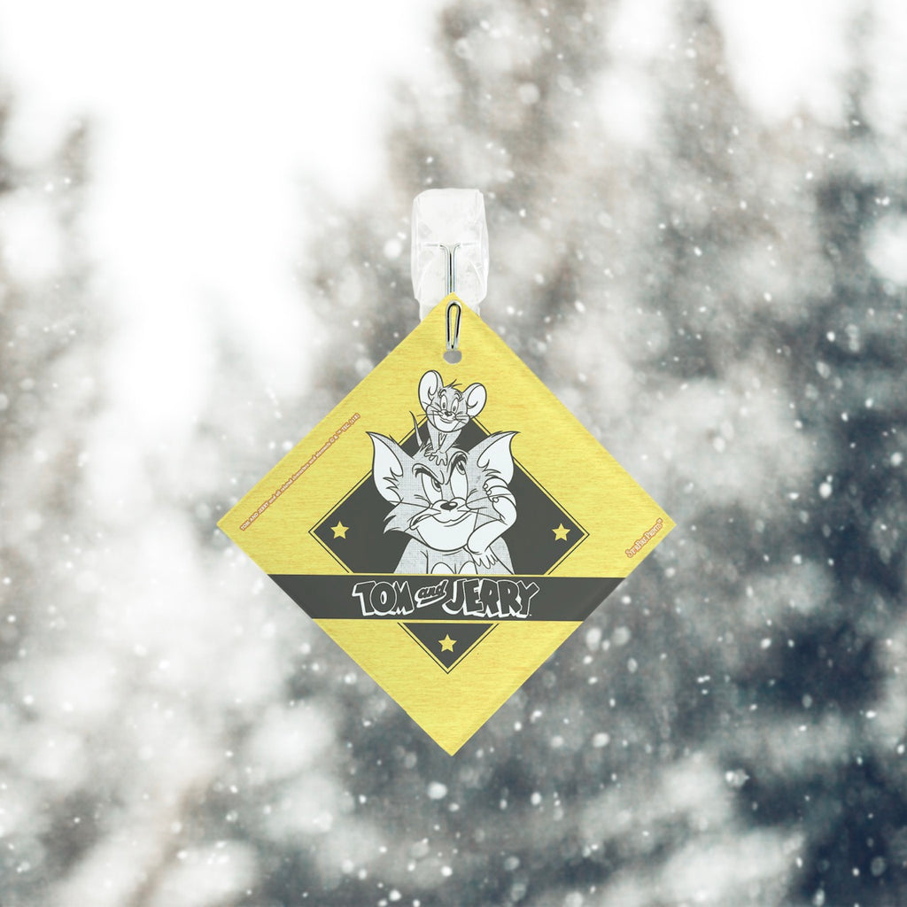 Tom and Jerry (Frenemies) StarFire Prints™ Glass Art SPSQU887