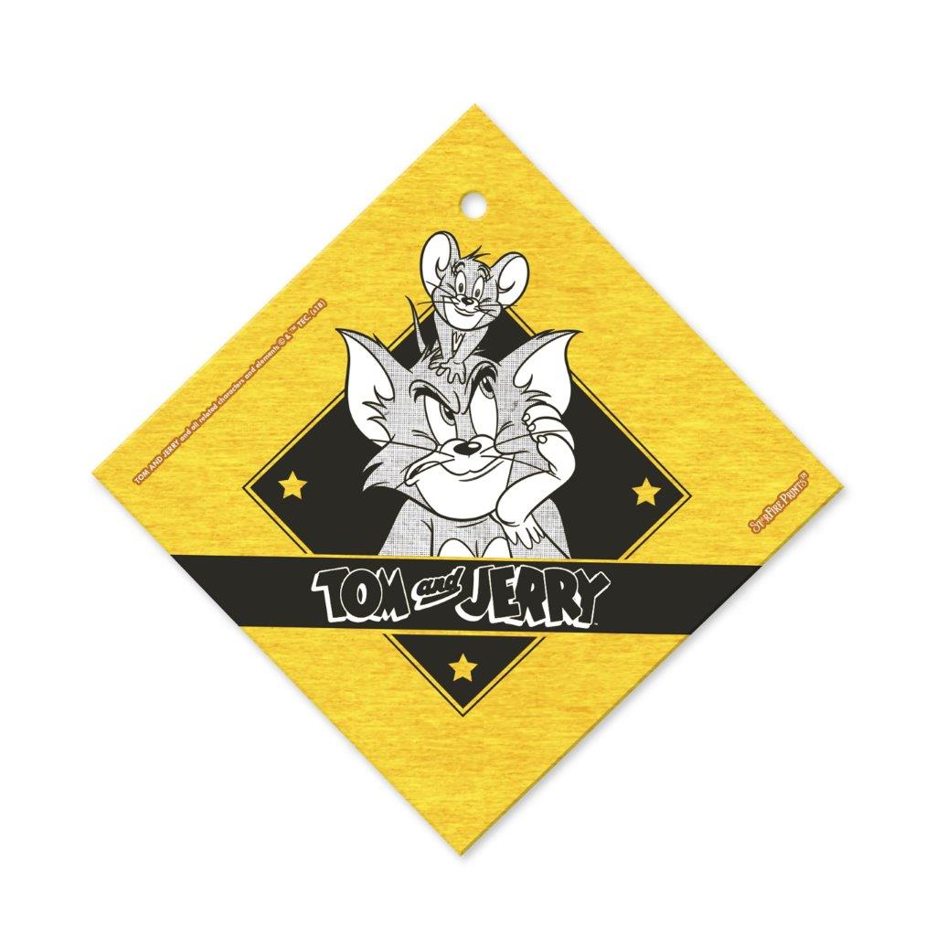 Tom and Jerry (Frenemies) StarFire Prints™ Glass Art SPSQU887