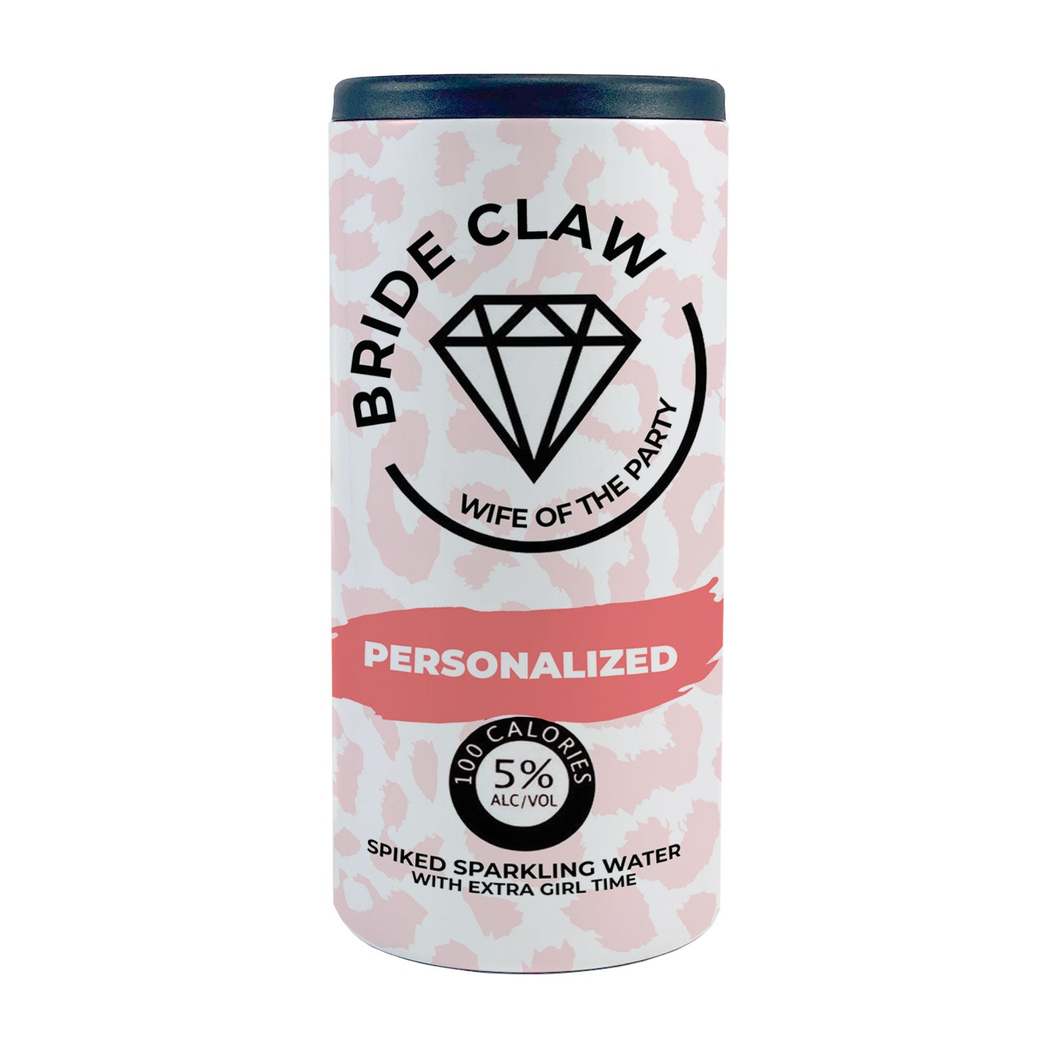 Bridal Collection (Bride Claw - Personalized) 12 Oz Slim Can Cooler