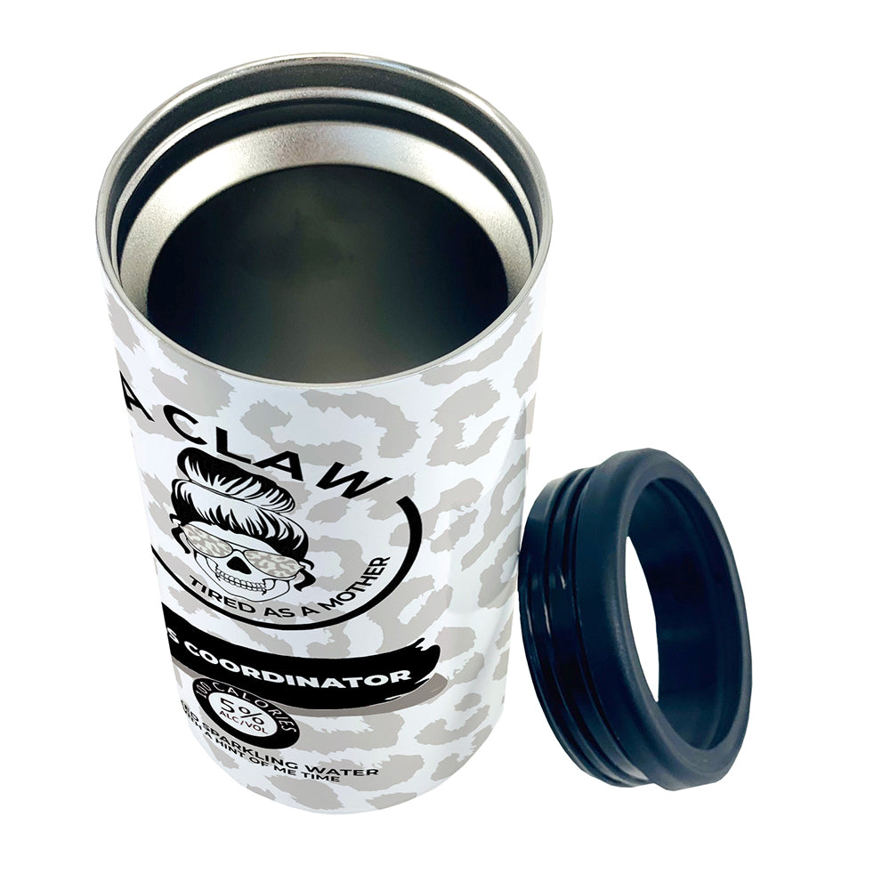 Parent Collection (Mama Claw) 12 Oz Stainless Steel Slim Can Cooler SSKOOW0003