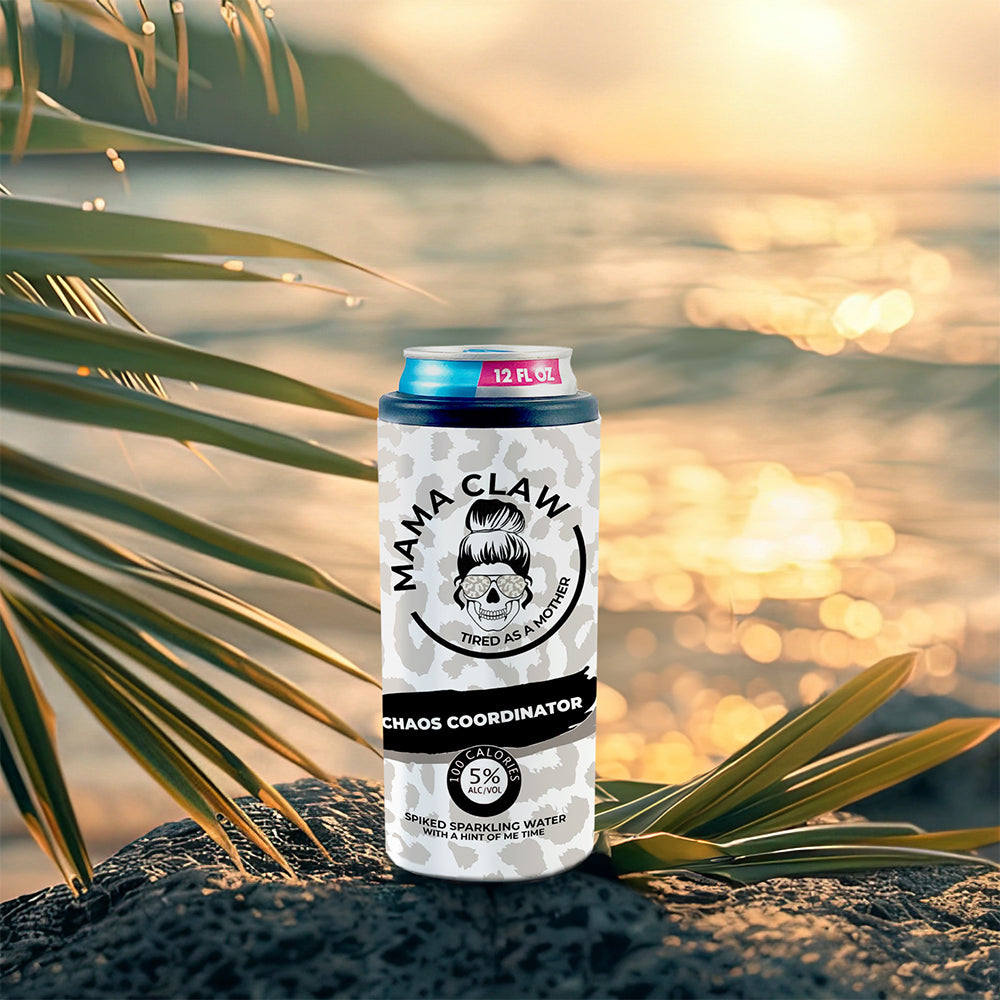 Parent Collection (Mama Claw) 12 Oz Stainless Steel Slim Can Cooler SSKOOW0003