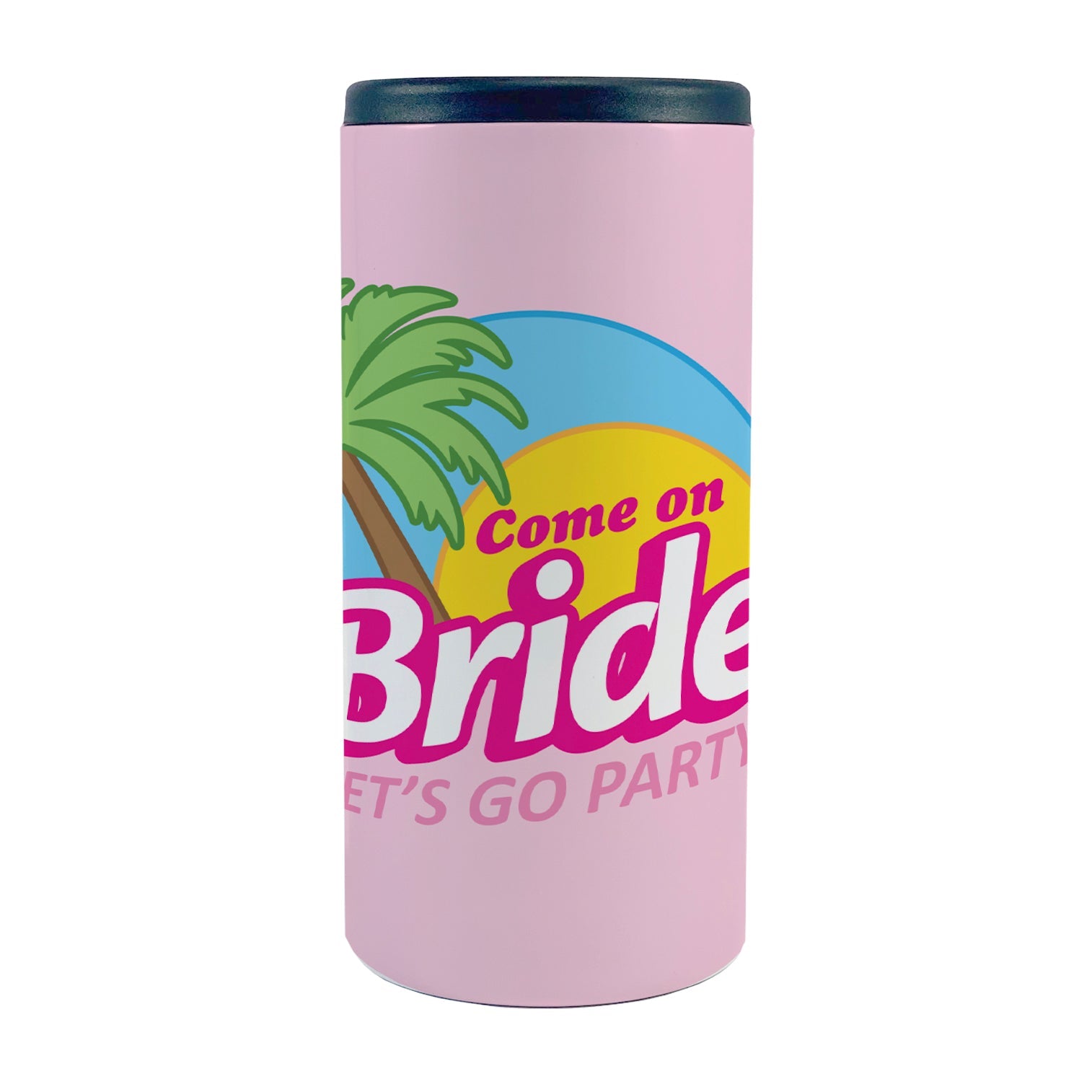 Bridal Collection (Come on Bride Let's Go Party) 12 oz Slim Can Cooler