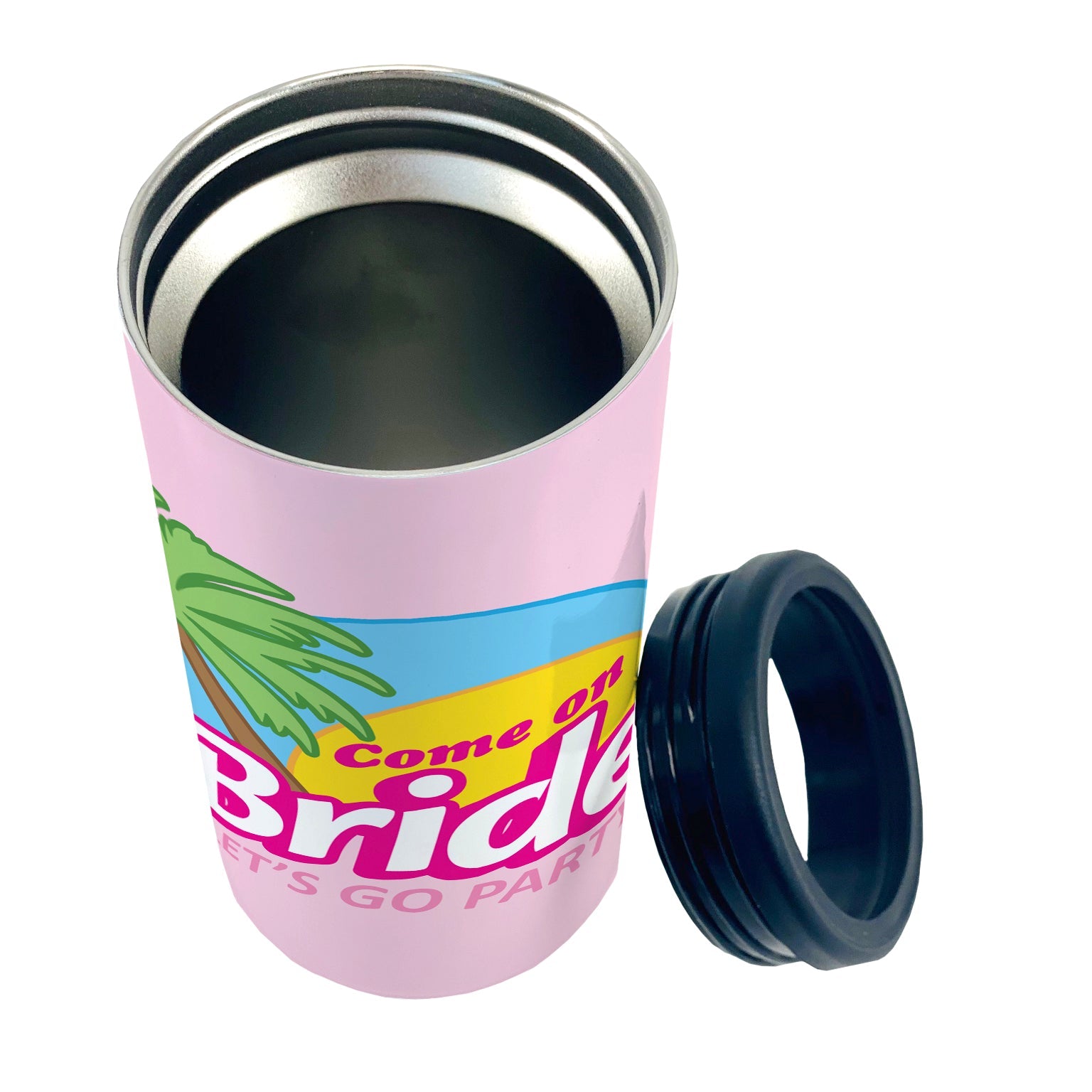 Bridal Collection (Come on Bride Let's Go Party) 12 oz Slim Can Cooler