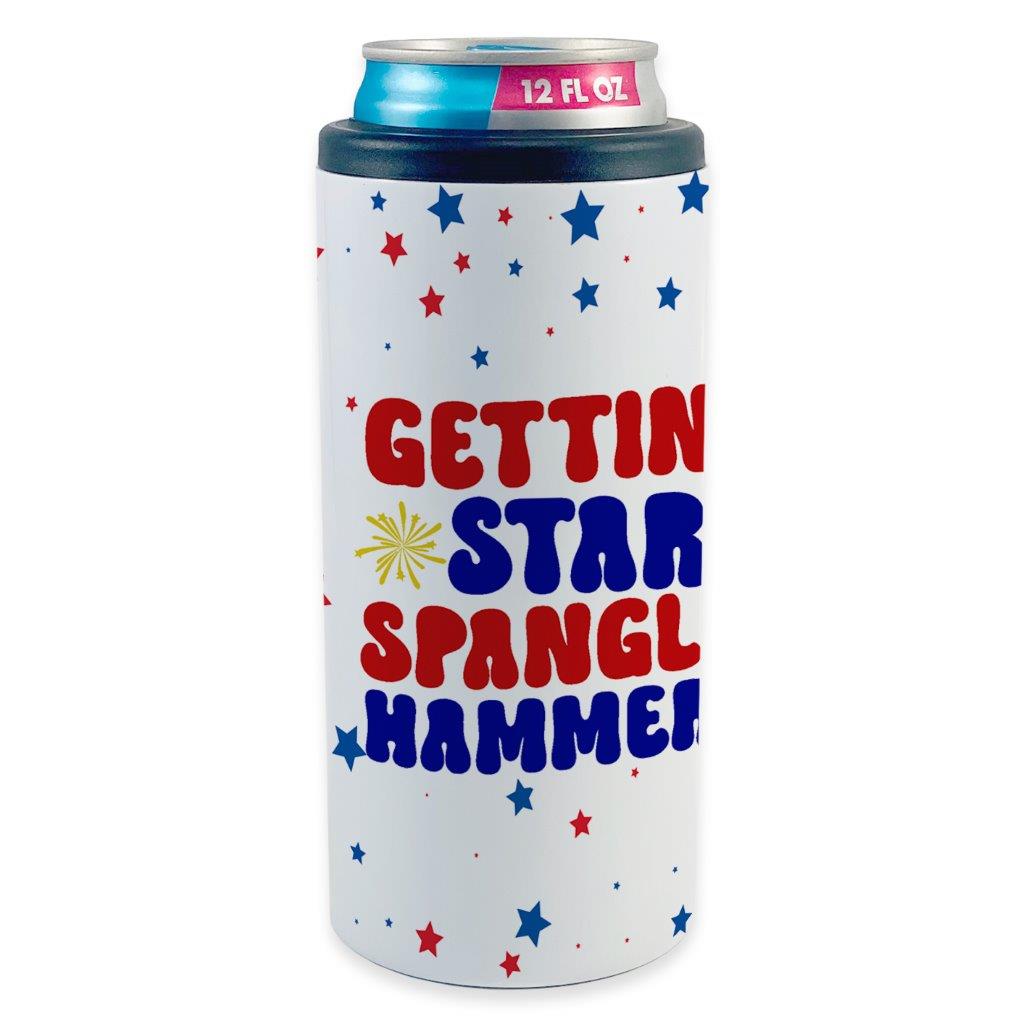 Trend Setters Original (Star Spangled Hammered) 12 Oz Slim Can Cooler SSKOOW0037