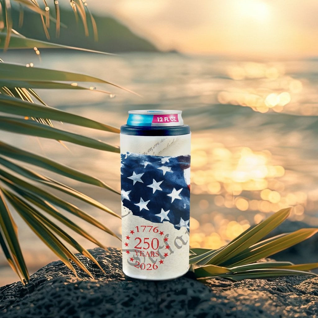 Trend Setters Original (America’s 250th) 12 Oz Slim Can Cooler SSKOOW0038