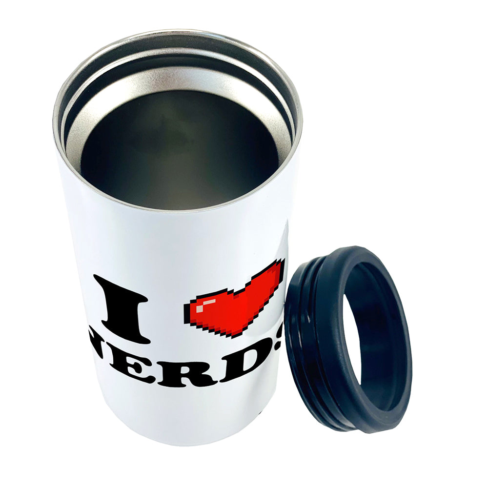 Trend Setters Original (I Heart Nerds) 12 Oz Slim Can Cooler SSKOOW0042