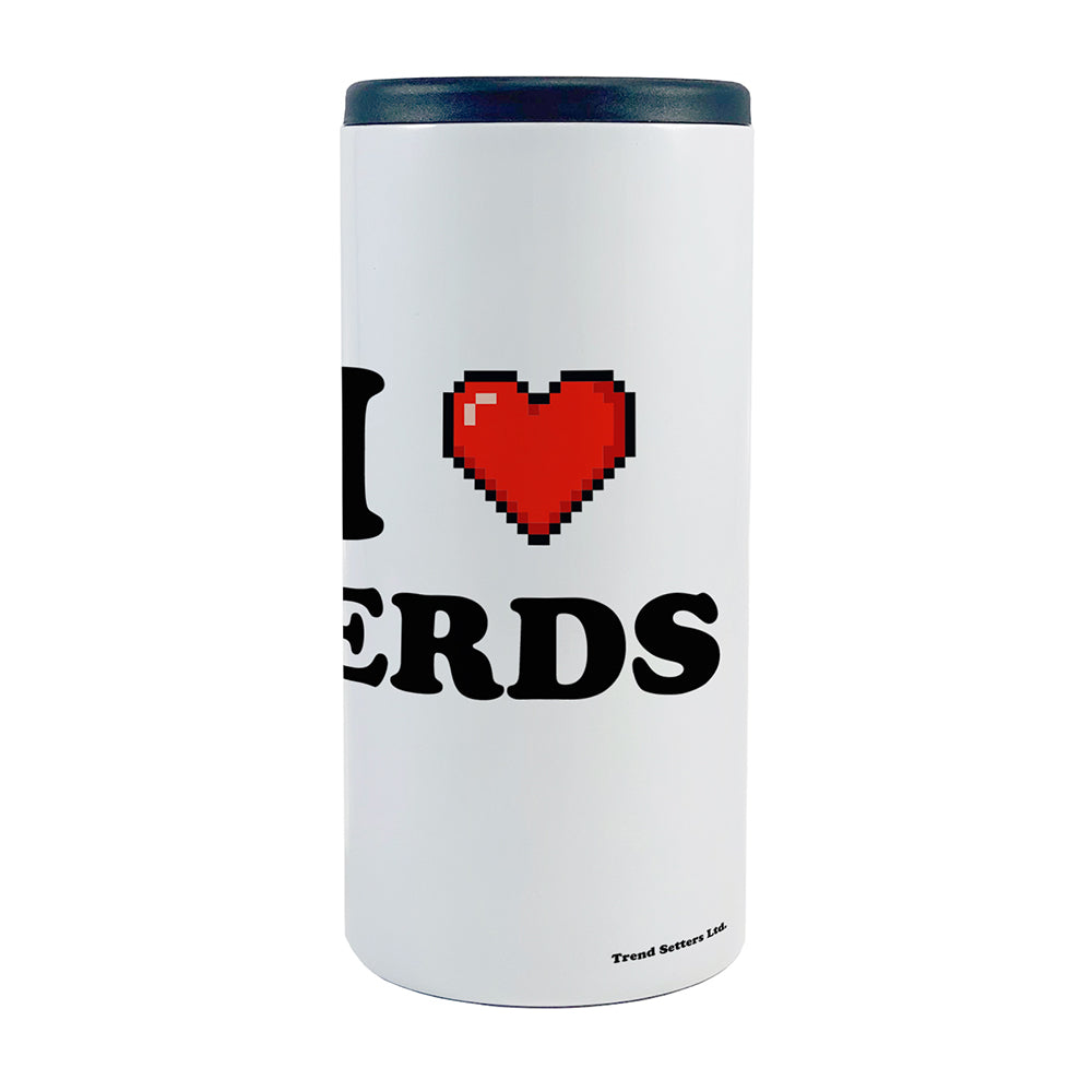 Trend Setters Original (I Heart Nerds) 12 Oz Slim Can Cooler SSKOOW0042