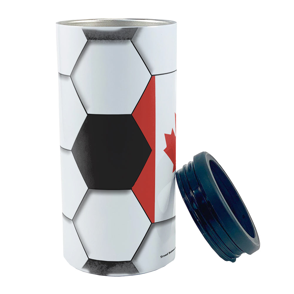 Trend Setters Original (Soccer Flag) Personalized 12 Oz Slim Can Cooler SSKOOW0043