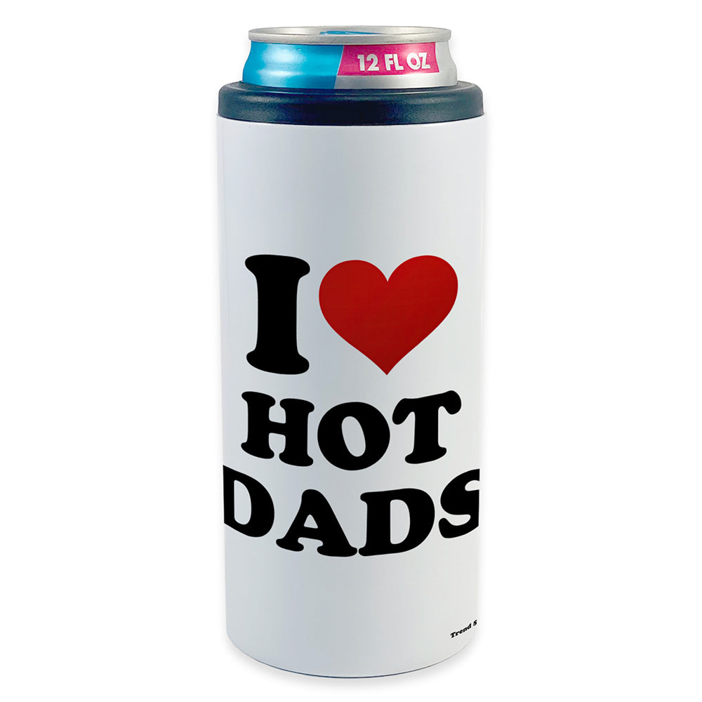 Trend Setters Original (I Heart Hot Dads) 12 Oz Slim Can Cooler SSKOOW0044