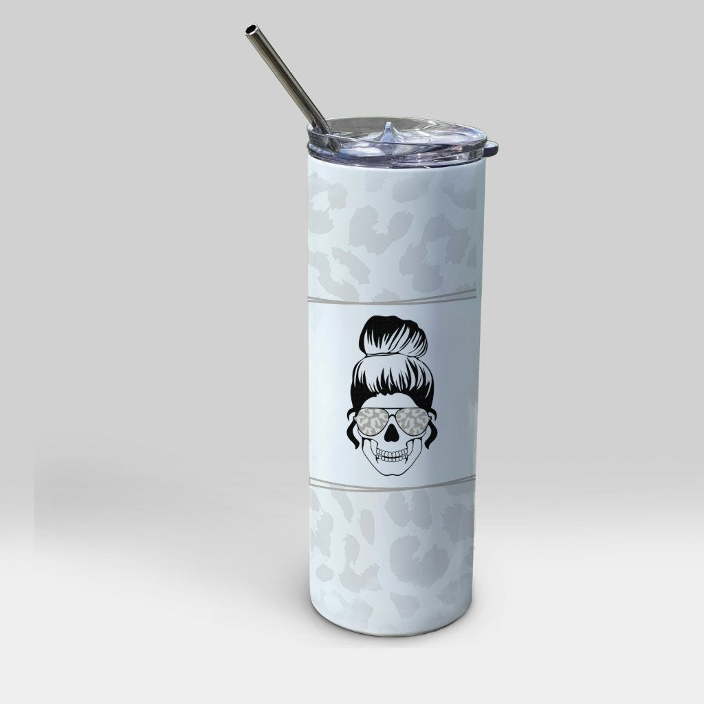 Parent Collection (Tired as a Mother) 20 Oz Stainless Steel Travel Tumbler with Straw SSTUMW0101