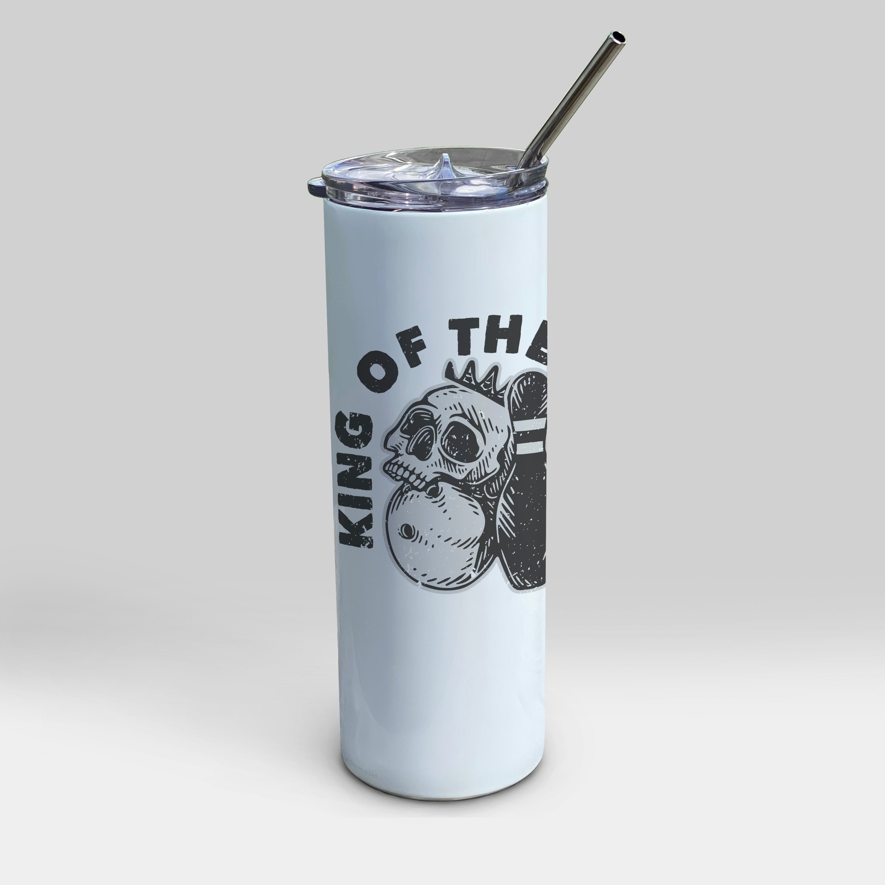 Sports Collection (King of the Lanes) 20oz Stainless Steel Tumbler with Straw SSTUMW0145