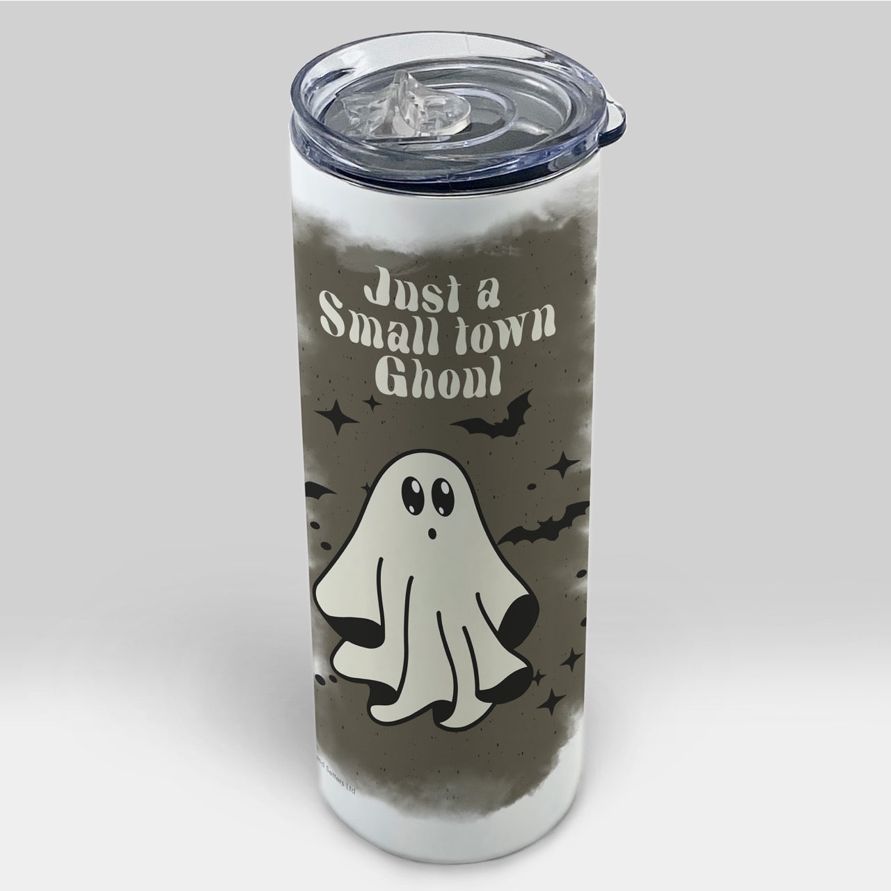 Trend Setters Originals (Small Town Ghoul) 20 oz Stainless Steel Travel Tumbler with Straw SSTUMW0162