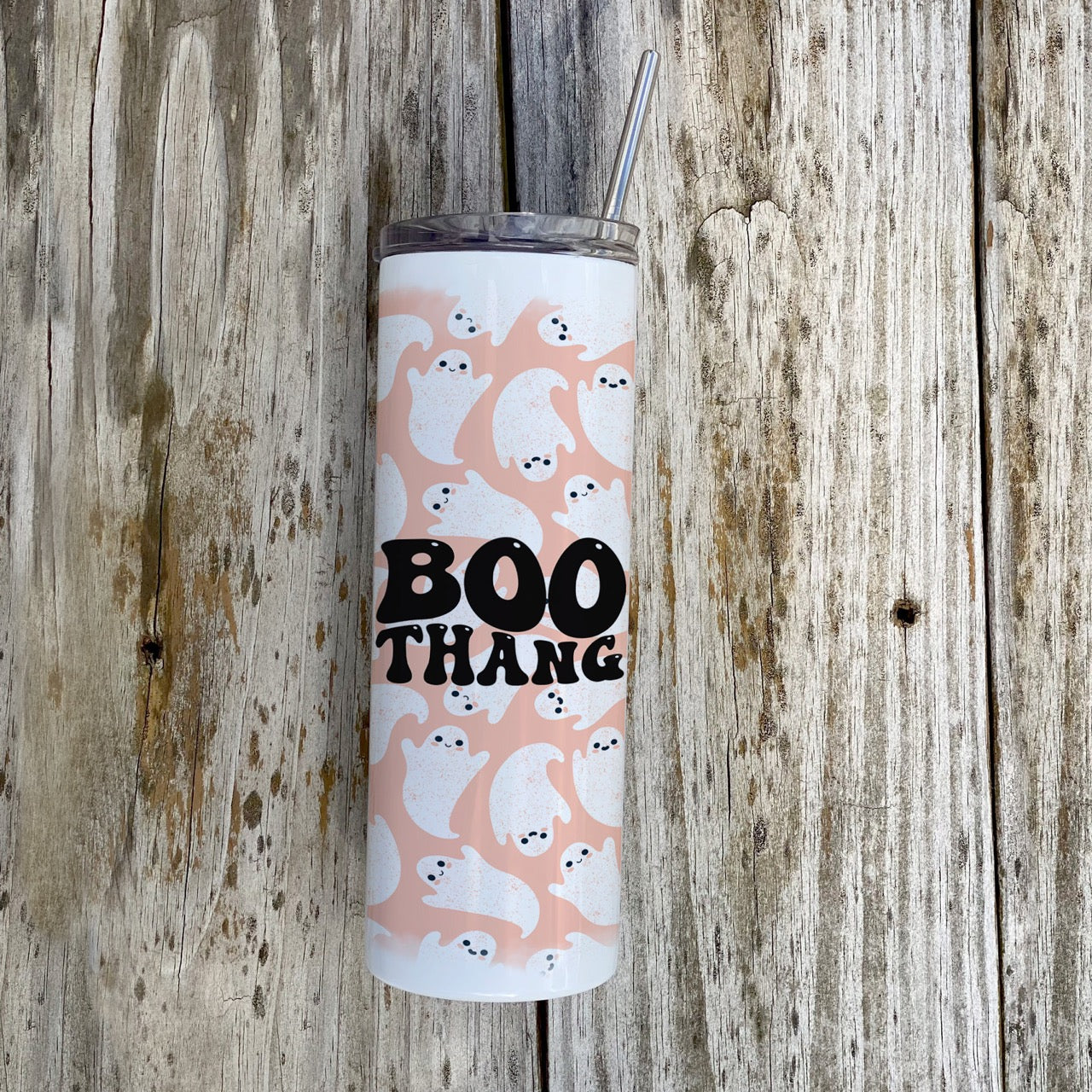 Trend Setters Originals (Boo Thang) 20 oz Stainless Steel Travel Tumbler with Straw SSTUMW0163