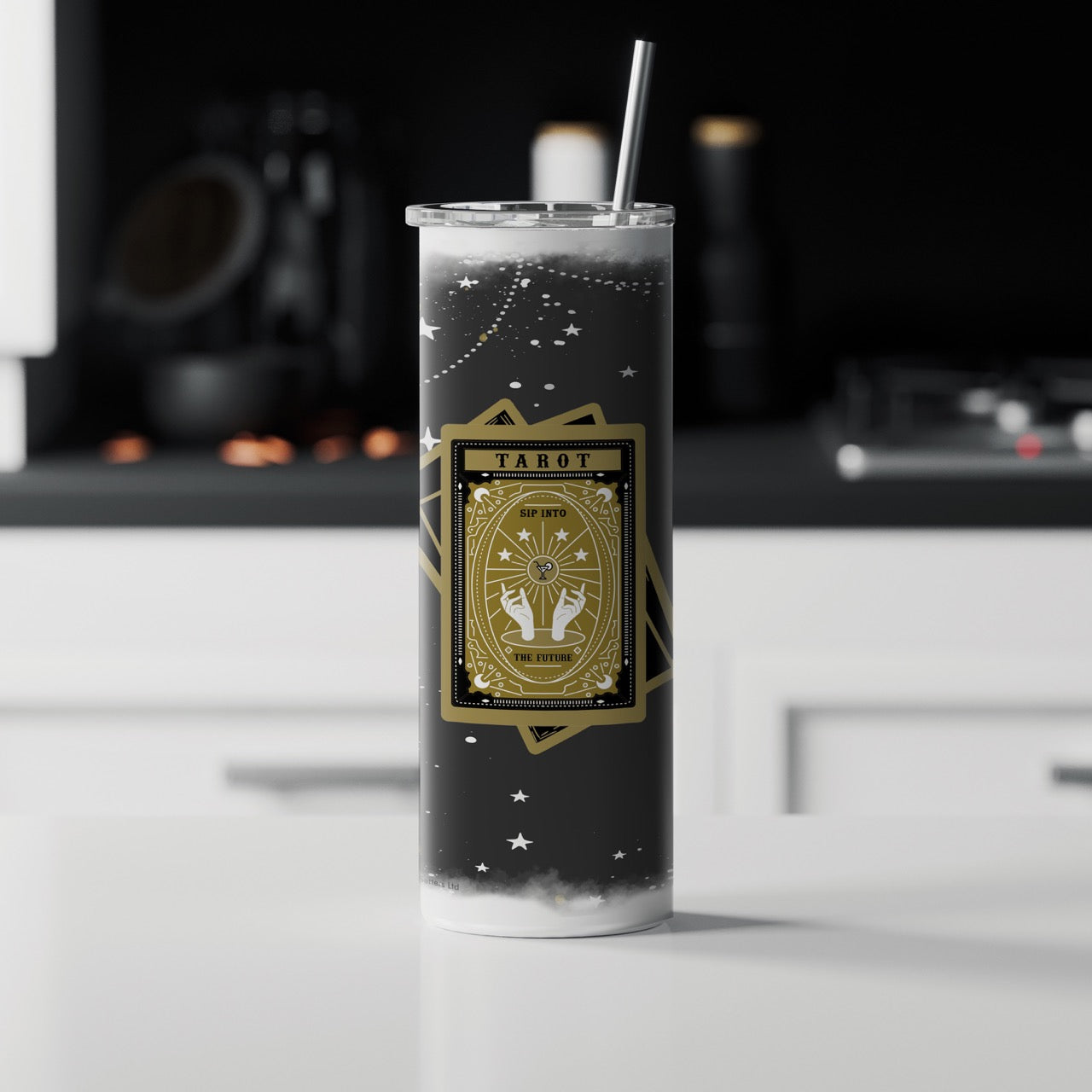 Trend Setters Originals (Tarot Cards) 20 oz Stainless Steel Travel Tumbler with Straw SSTUMW0164