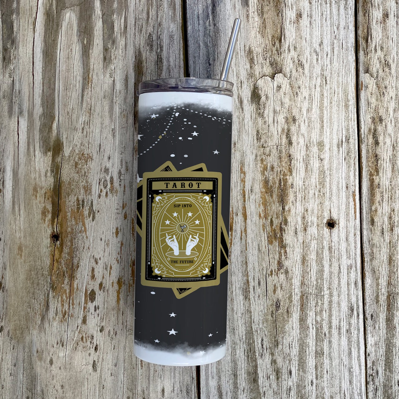 Trend Setters Originals (Tarot Cards) 20 oz Stainless Steel Travel Tumbler with Straw SSTUMW0164