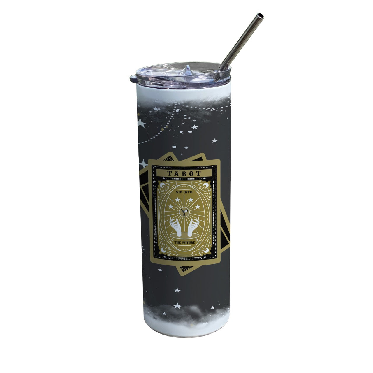Trend Setters Originals (Tarot Cards) 20 oz Stainless Steel Travel Tumbler with Straw SSTUMW0164