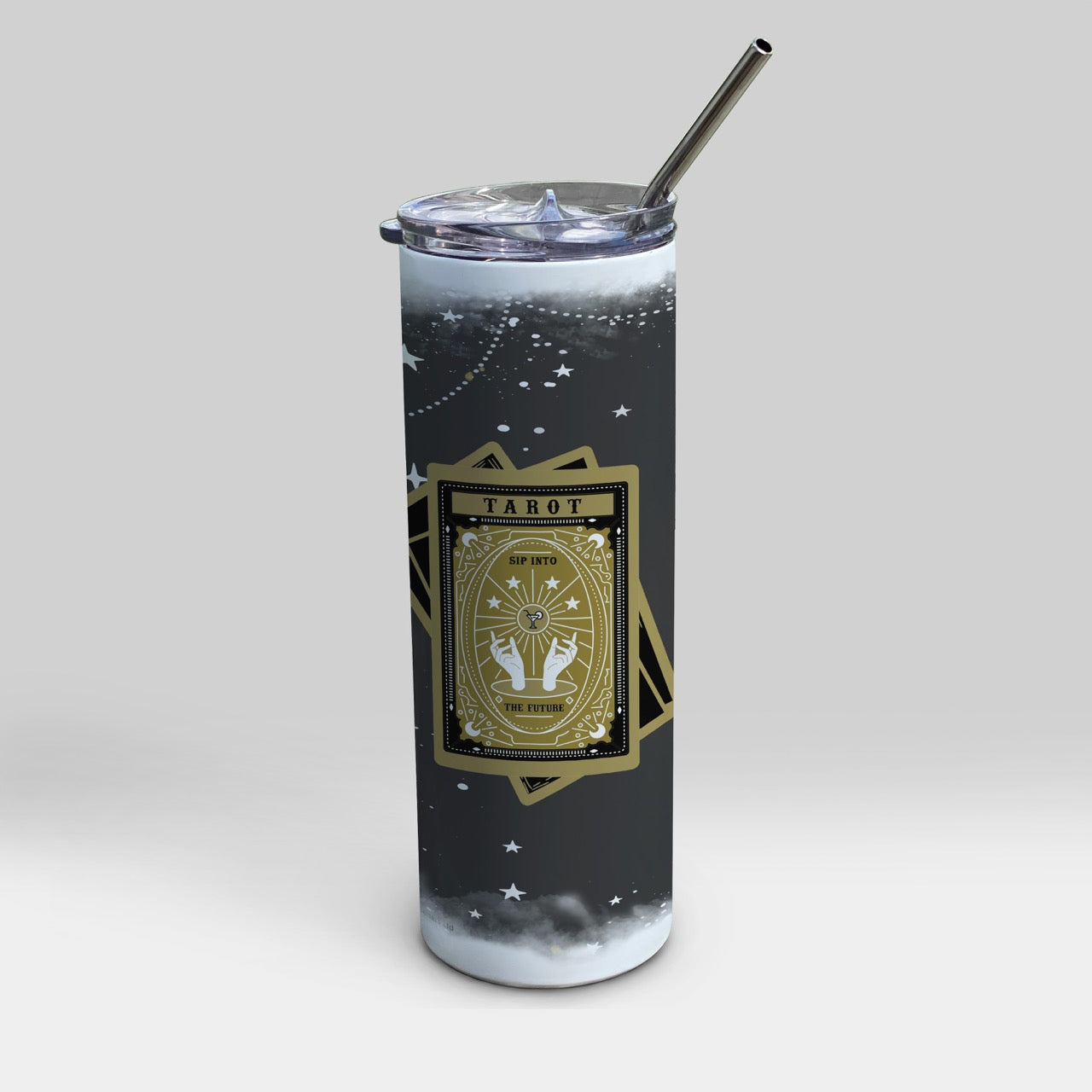 Trend Setters Originals (Tarot Cards) 20 oz Stainless Steel Travel Tumbler with Straw SSTUMW0164