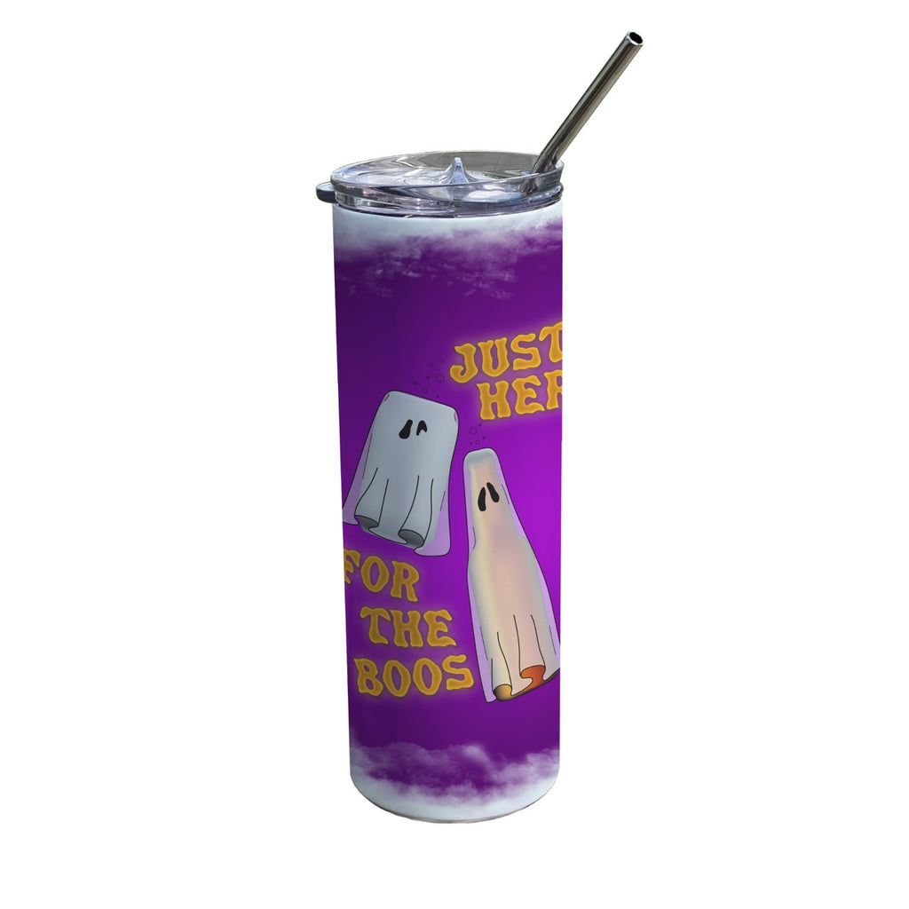 Trend Setters Originals (Here for the Boos) 20 oz Stainless Steel Travel Tumbler with Straw SSTUMW0165