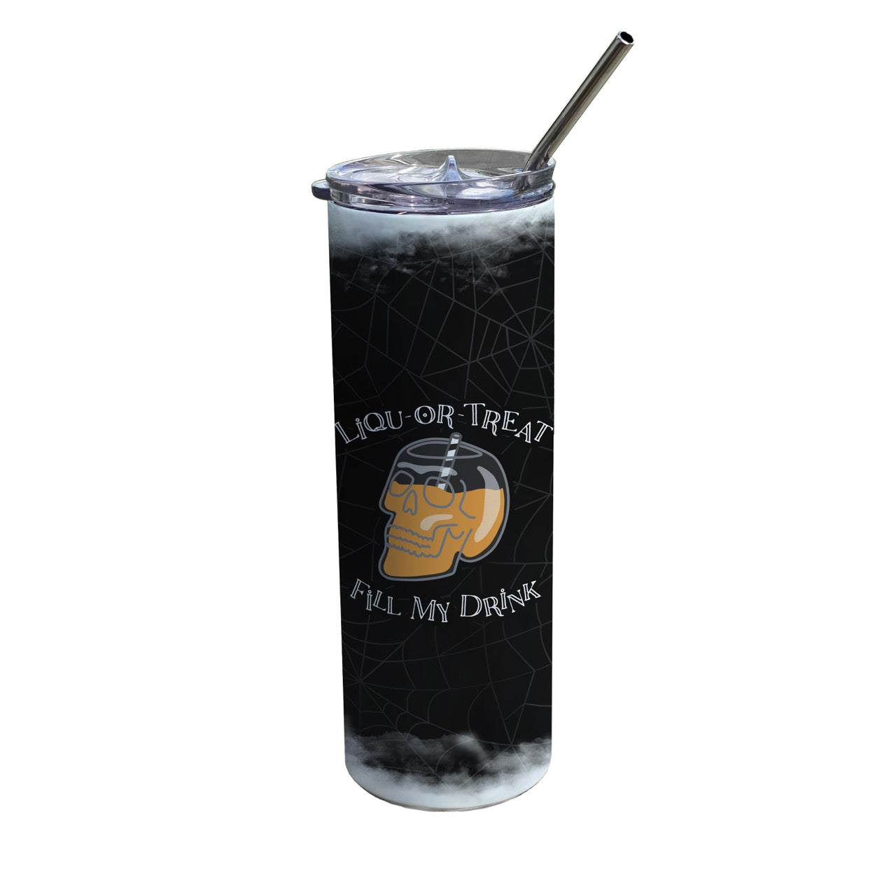 Trend Setters Originals (Liquor Treat) 20 oz Stainless Steel Travel Tumbler with Straw SSTUMW0166