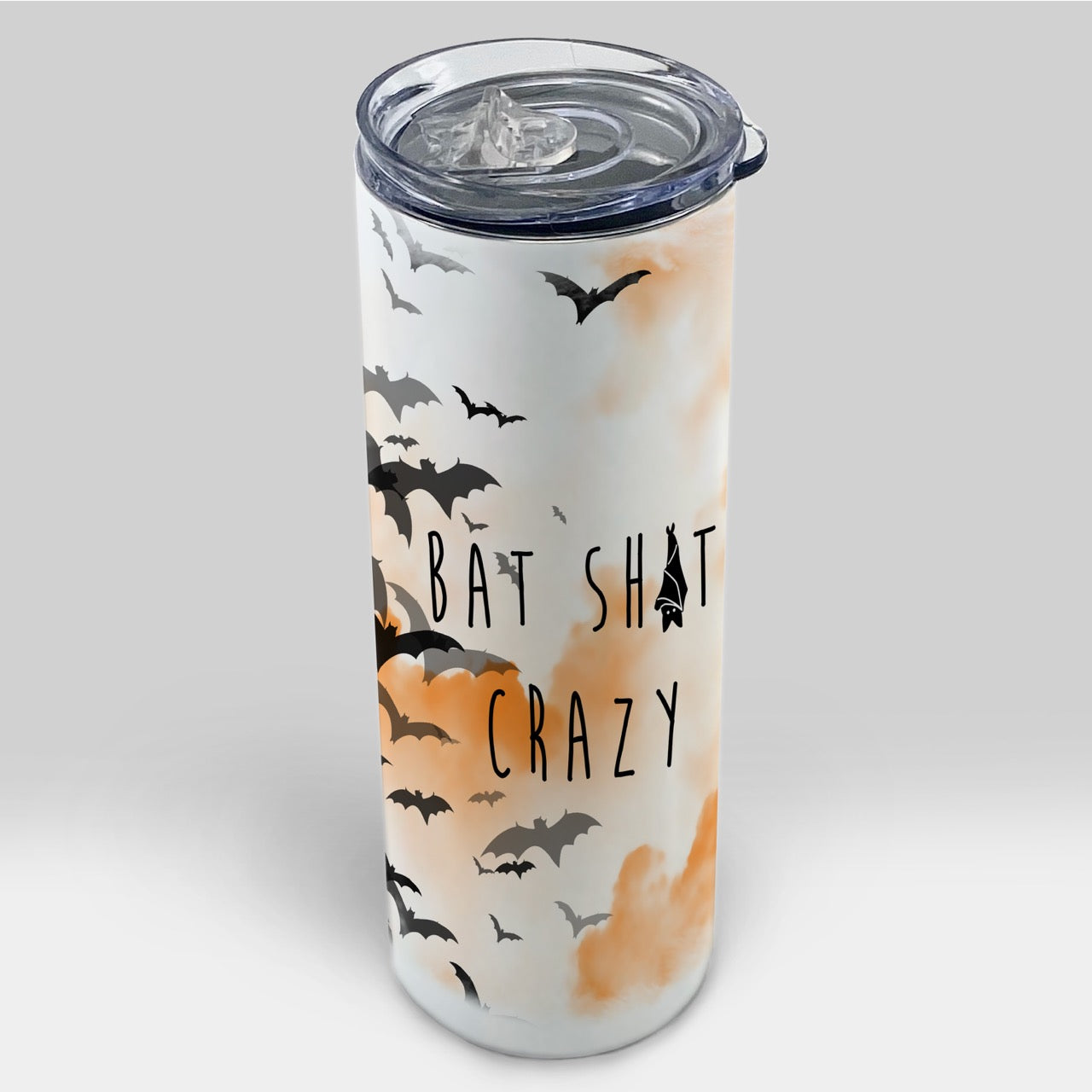 Trend Setters Originals (Bat Crazy) 20 oz Stainless Steel Travel Tumbler with Straw SSTUMW0168