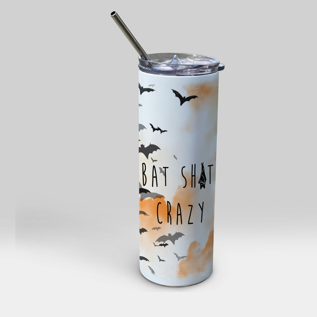 Trend Setters Originals (Bat Crazy) 20 oz Stainless Steel Travel Tumbler with Straw SSTUMW0168