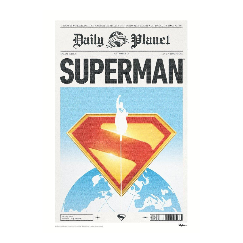 Superman (2025) (Daily Planet) MightyPrint™ Wall Art MP17241037