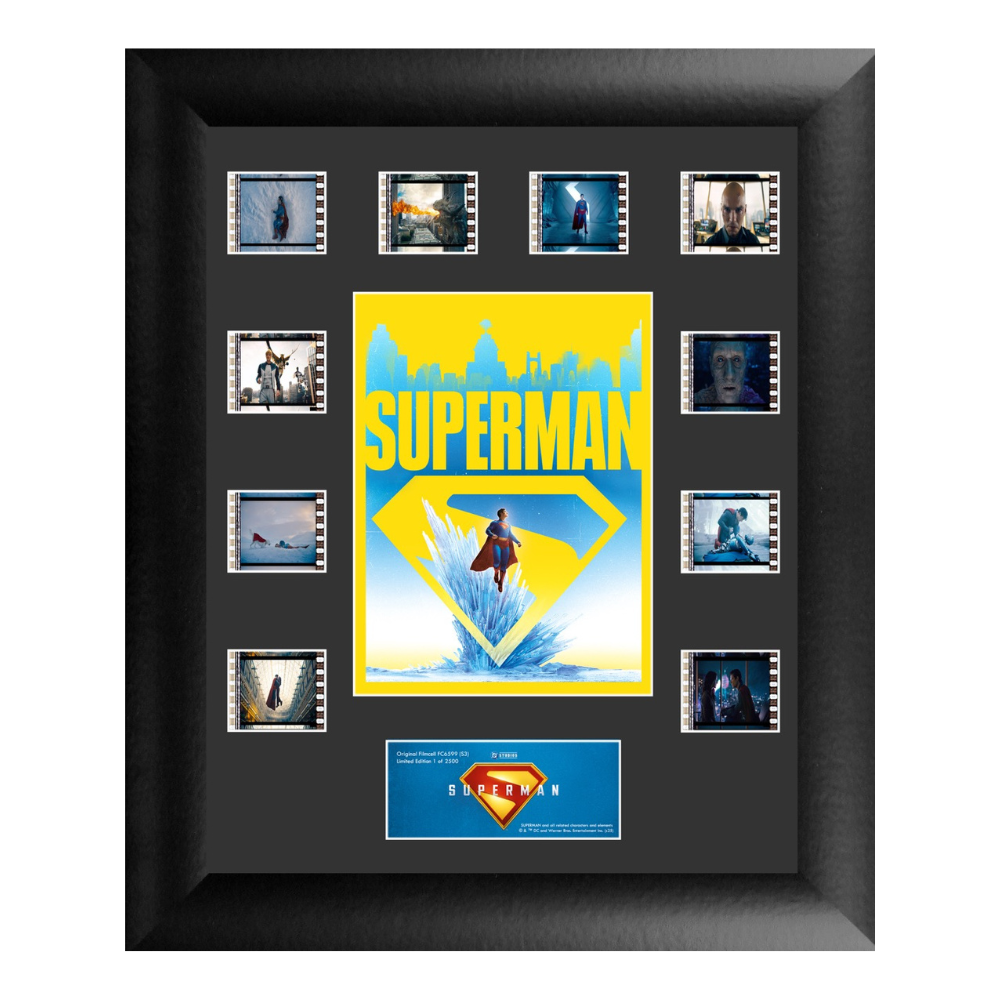 Superman (2025) (Fortress Ascension) Mini Montage Framed FilmCells™ Presentation USFC6599