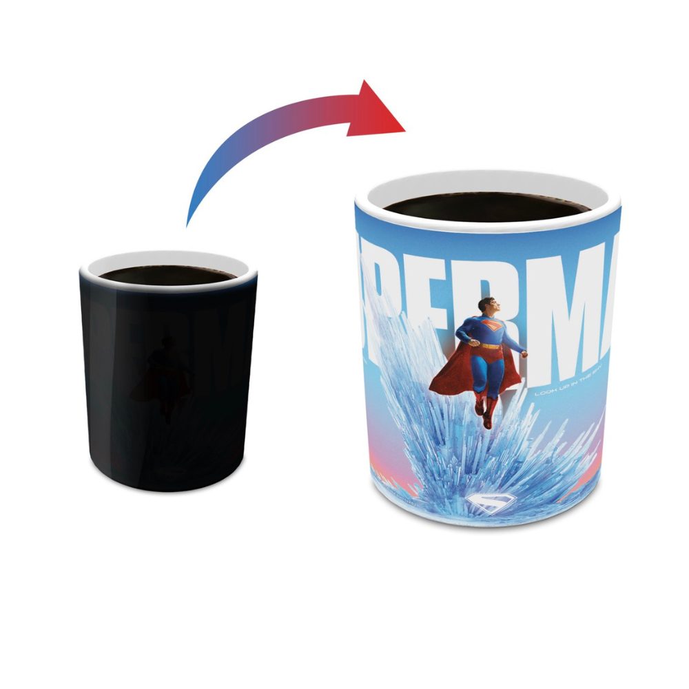 Superman (2025) (Fortress of Solitude Sunrise) Morphing Mugs® Heat-Sensitive Mug MMUG1735