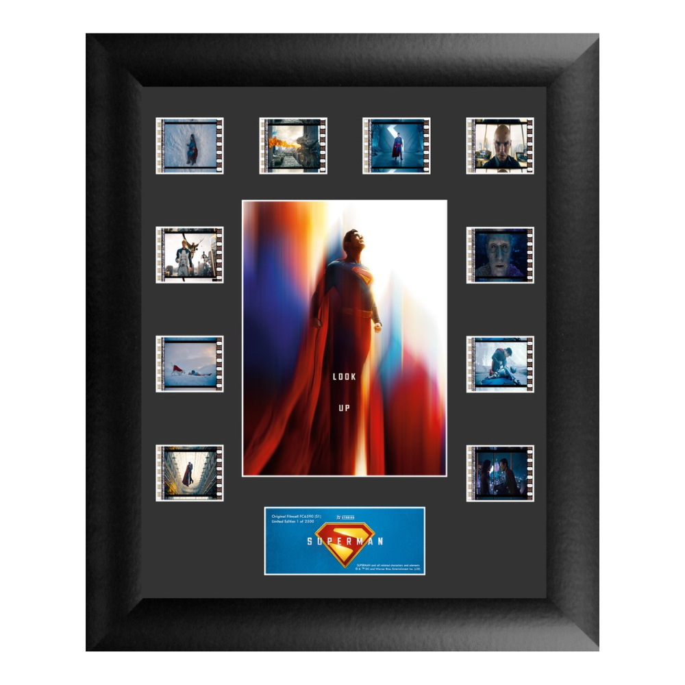 Superman (2025) (Look Up) Mini Montage Framed FilmCells™ Presentation USFC6590