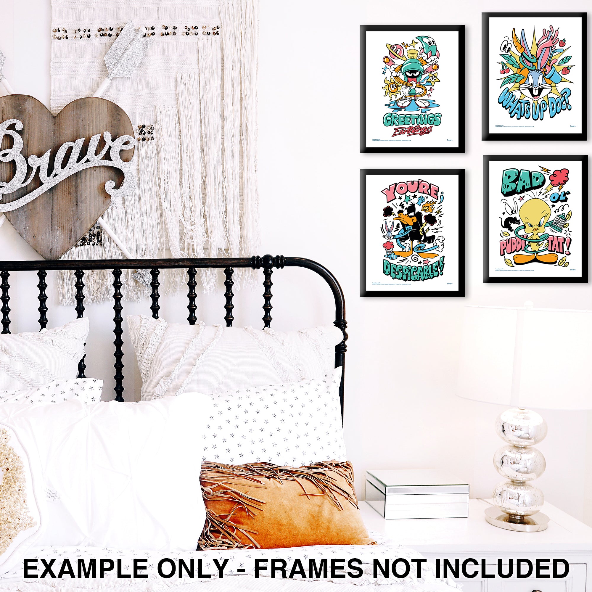 Looney Tunes (Phrasing) TrendyPrint™ Wall Art Set TP08100014