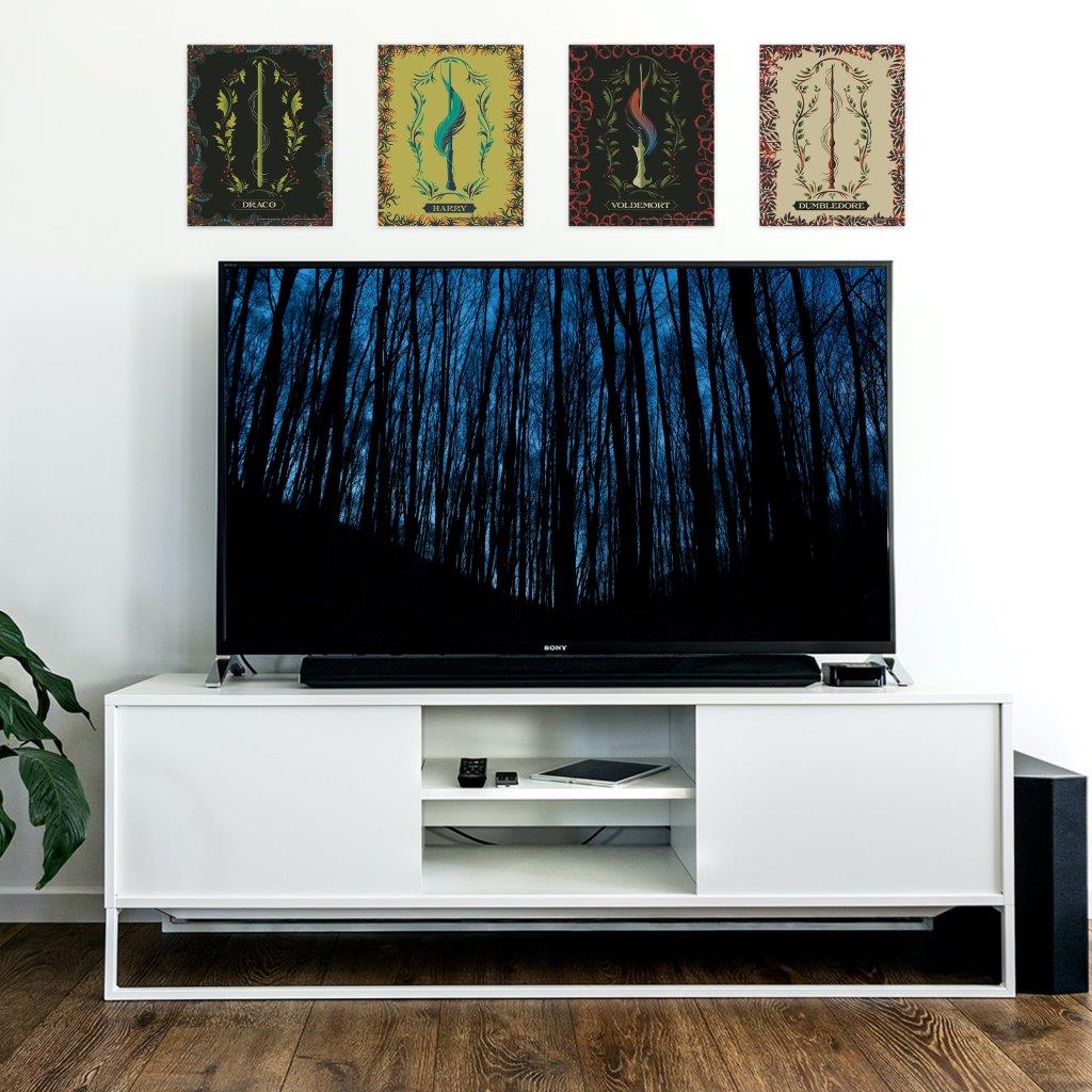 Harry Potter (Wands) TrendyPrint™ Wall Art Set TP08100026