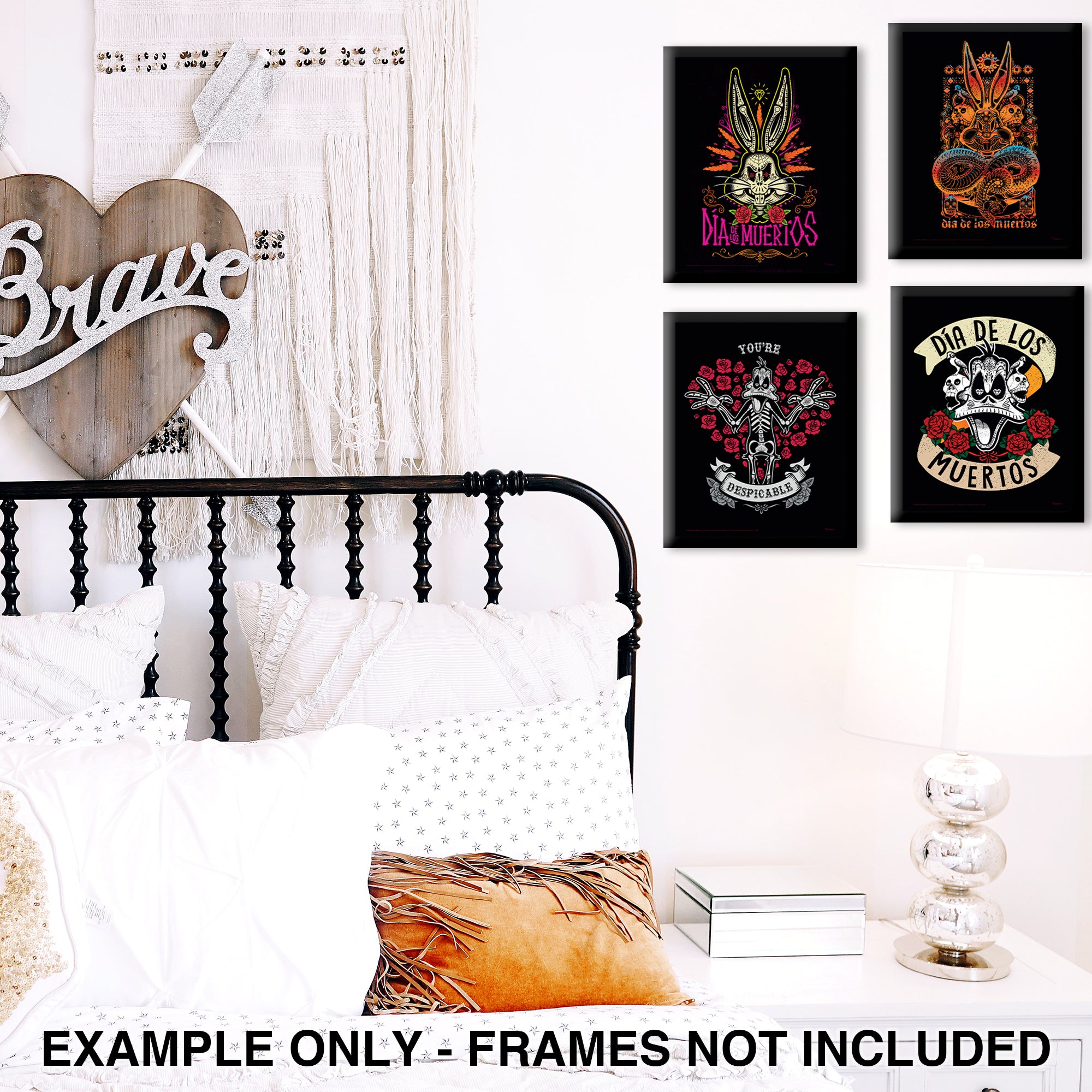 Looney Tunes (Dia De Los Muertos) TrendyPrint™ Wall Art Set TP08100040